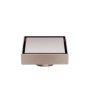 NERO 100mm Square Tile Insert Floor Waste with 50mm/80mm outlet