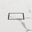 NERO 100mm Square Tile Insert Floor Waste with 50mm/80mm outlet