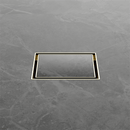 NERO 100mm Square Tile Insert Floor Waste with 50mm/80mm outlet