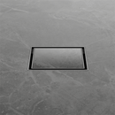 NERO 100mm Square Tile Insert Floor Waste with 50mm/80mm outlet