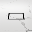 NERO 100mm Square Tile Insert Floor Waste with 50mm/80mm outlet