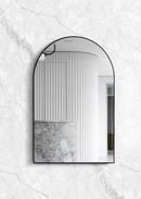 OTTI ARCHIE METAL FRAMED MIRROR BLACK 900X600MM