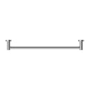 NERO CLASSIC NON-HEATED SINGLE TOWEL RAIL CHROME (AVAILABLE IN 600MM AND 800MM)