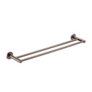 Bella Vista Mica Dusk Bronze Double Towel Rail - 800mm