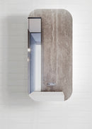 OTTI NEWPORT MATTE WHITE SHAVING CABINET 900MM