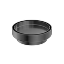 NERO 130MM ROUND TILE INSERT FLOOR WASTE 100MM OUTLET