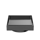 NERO 130MM Square Tile Insert Floor Waste 80/100mm Outlet