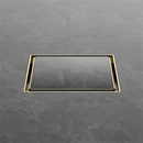 NERO 130MM Square Tile Insert Floor Waste 80/100mm Outlet