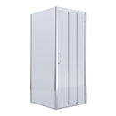 BELLA VISTA LAYLA SEMI FRAMED TRIPLE DOOR 2 SLIDING AND 1 FIXED FRONT AND RETURN PANEL