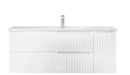 OTTI NOOSA MATTE WHITE 1200MM SINGLE BOWL FLOOR STANDING VANITY