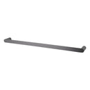 RUSHY Gun Metal Grey Single Towel Rail 600mm