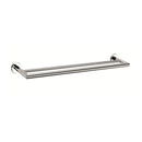 NERO DOLCE DOUBLE TOWEL RAIL CHROME (AVAILABLE IN 700MM AND 900MM)