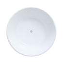 CETO COMO FREESTANDING BATHTUB MATTE WHITE OVERFLOW 1280MM