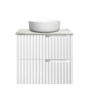 OTTI NOOSA MATTE WHITE 600MM SINGLE BOWL FLOOR STANDING VANITY
