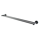 LUCID PIN Round Black Double Towel Rack Rail 790mm