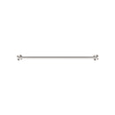 NERO DOLCE DOUBLE TOWEL RAIL BRUSHED NICKEL 700MM