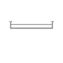 NERO DOLCE DOUBLE TOWEL RAIL CHROME (AVAILABLE IN 700MM AND 900MM)