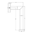 NERO DOLCE TOILET ROLL HOLDER MATTE BLACK