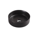 POSEIDON FINE CERAMIC BASIN MATTE BLACK 346MM