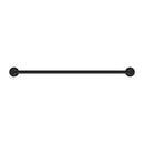 NERO CLASSIC NON-HEATED DOUBLE TOWEL RAIL MATTE BLACK (AVAILABLE IN 600MM AND 800MM)