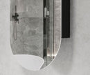 OTTI NOOSA BLACK OAK SHAVING CABINET 900MM