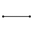 NERO CLASSIC NON-HEATED SINGLE TOWEL RAIL MATTE BLACK (AVAILABLE IN 600MM AND 800MM)
