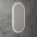 AULIC BEAU MONDE LED MIRROR GUN METAL 3 COLOUR LIGHTS 450X900MM