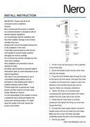 NERO CELIA Basin Mixer Builders Range