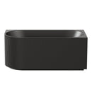 CETO CAPRI FREESTANDING RIGHT CORNER BATHTUB MATTE BLACK (AVAILABLE IN 1500MM AND 1700MM)