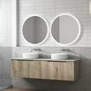 Aulic Calder Wall Hung Vanity 1500mm Double