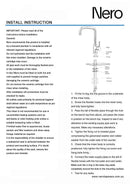 NERO DOLCE Square Shape Kitchen Mixer