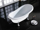 POSEIDON ESPADA CLAW FOOT BATHTUB GLOSS WHITE (AVAILABLE IN 1500MM AND 1680MM)