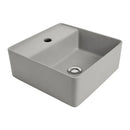 JOHNSON SUISSE VENEZIA SQUARE 1TH COUNTER TOP BASINS ASH 350MM