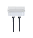 POSEIDON AVIS RIMLESS BACK TO WALL TOILET SUITE MATTE WHITE