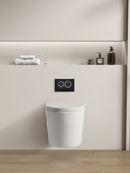 POSEIDON AVIS RIMLESS WALL HUNG PAN GLOSS WHITE
