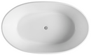POSEIDON LUCIA FREE STANDING BATH GLOSS WHITE 1800MM