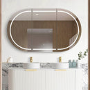 OTTI BONDI MATTE WHITE LED SHAVING CABINET 1500MM