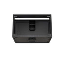OTTI LAGUNA BLACK AMERICAN OAK 750MM SINGLE BOWL WALL HUNG VANITY