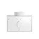 OTTI LAGUNA SATIN WHITE 900MM SINGLE BOWL WALL HUNG VANITY
