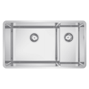 ABEY LUCIA 1 & 3/4 DOUBLE BOWL KITCHEN SINK STAINLESS STEEL 769MM