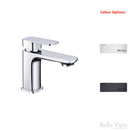 Bella Vista Mia Basin Mixer - Chrome / Matte Black