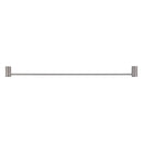 Bella Vista Mica Fluted Brushed Nickel Single Towel Rail - 800mm