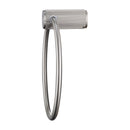 Bella Vista Mica Fluted Brushed Nickel Towel Ring