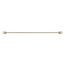 Bella Vista Mica Fluted French Gold Double Towel Rail - 800mm