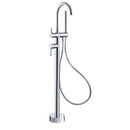 NERO Mecca Round Freestanding Mixer With Hand Shower