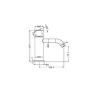 NERO Zen SS316L Basin Mixer Handless