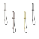 NERO ZEN SHOWER RAIL WITH OUTDOOR SHOWER HOSE BRUSHED BRONZE