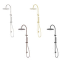 NERO ZEN TWIN SHOWER BRUSHED GOLD