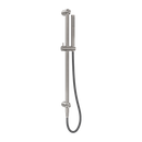 NERO ZEN SHOWER RAIL WITH OUTDOOR SHOWER HOSE BRUSHED NICKEL