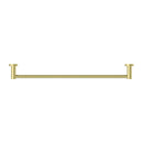NERO MECCA SINGLE NON-HEATED TOWEL RAIL BRUSHED GOLD (AVAILABLE IN 600MM AND 800MM)